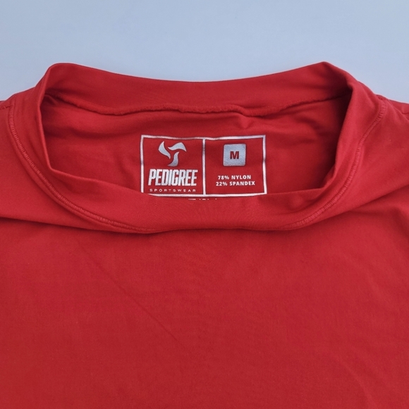 Pedigree ButterSoft Baby Tee Crop Top | Red - Picture 3 of 9